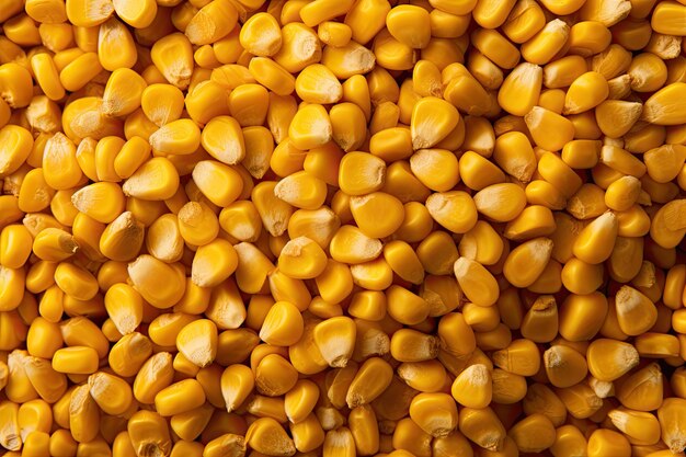 Photo majority of maize kernels