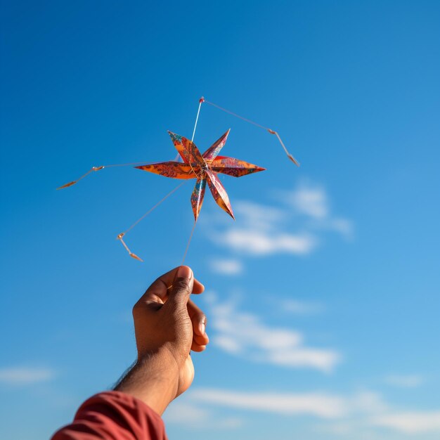 Makar sankranti festival hd 8k behang stock fotografische afbeelding