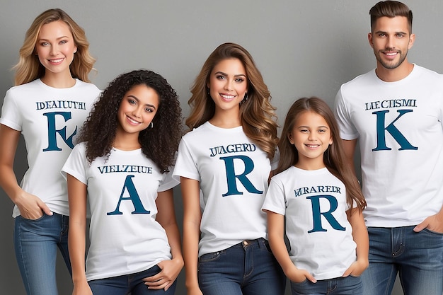 Photo make it yours personalized name tee design