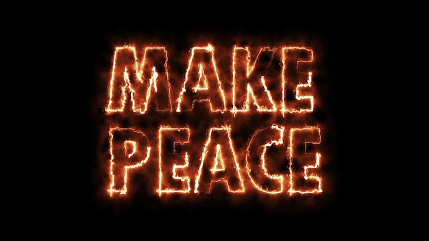 Make peace