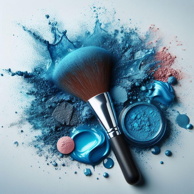 Make-up borstel splash