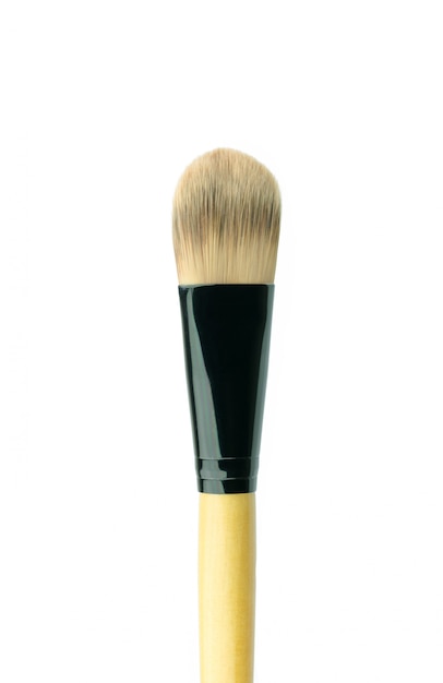 Make up brush isolated on white 
