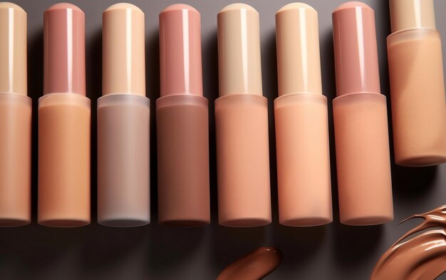 Make-up Foundation in verschillende kleuren AI