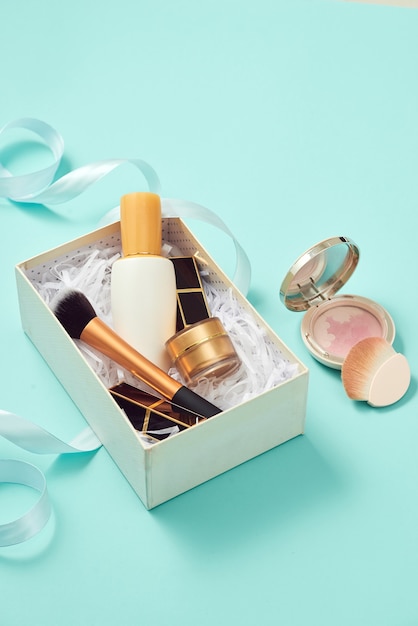 Make-ups en cosmetica set cadeau