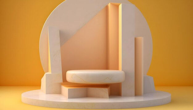 3D Podium Render로 아이디어를 관심의 중심으로 만드세요