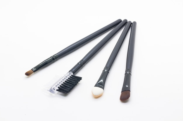 Makeup Brush on white background