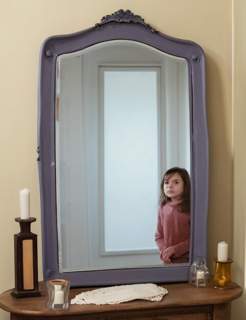 Зеркало для макияжа HD 8K обои Фотографическое изображение