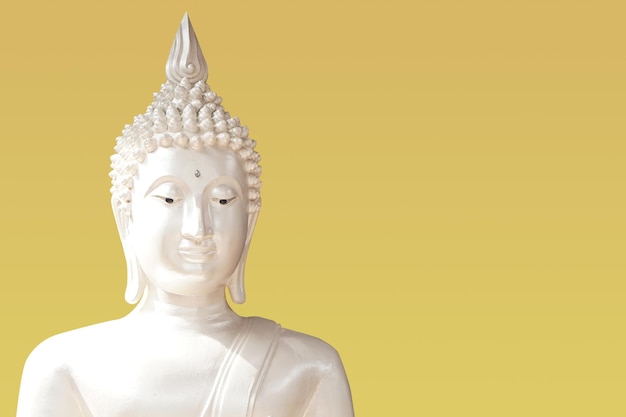 Makha Asanaha Visakha Bucha Day 황금 불상 이미지