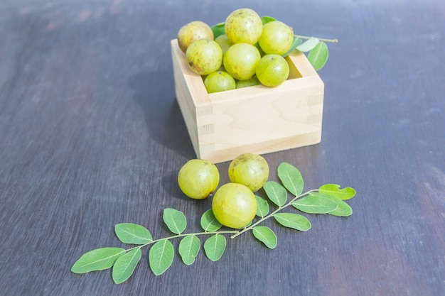 Photo makhampom in wooden box