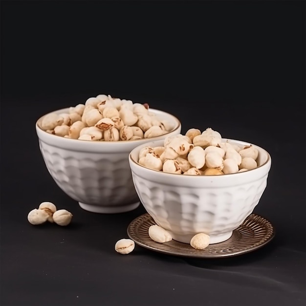 Makhana Chiwda Or Foxnuts Peanuts And Chana Dal