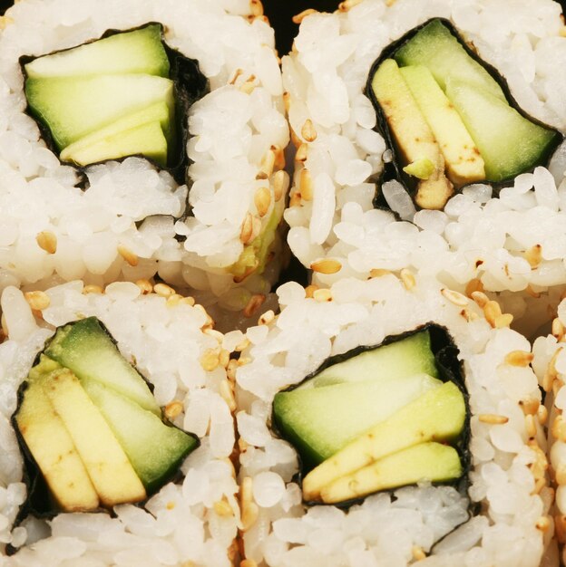 Maki Sushi macro