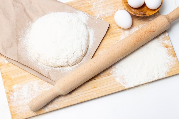 Making dough for bread or homemade baked goods