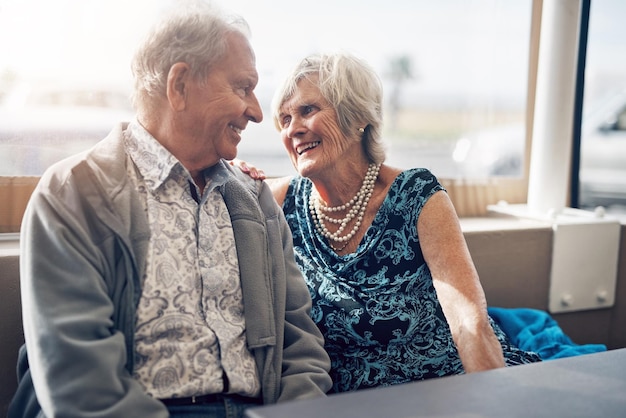 Making the golden years the glory years Shot of a mature couple spending the day together