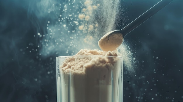 Making protein drink Generative AI