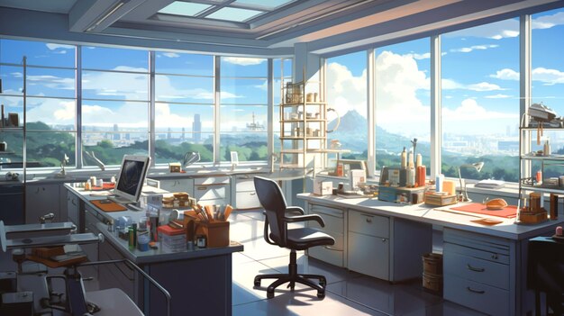 Makoto Shinkai-achtergrond