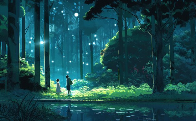 Makoto Shinkai background design