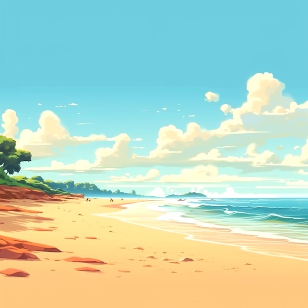 Makoto Shinkai inspired background