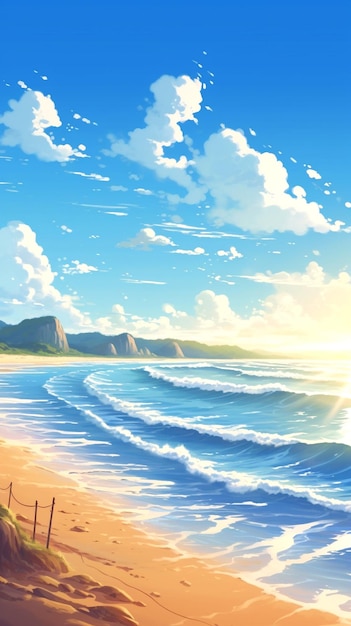 Makoto Shinkai inspired background