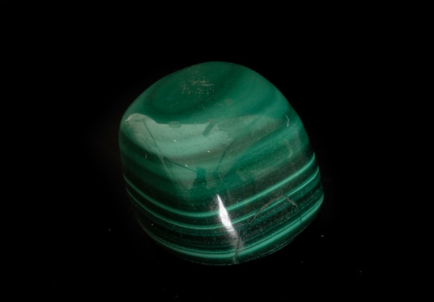 Malachite in studio