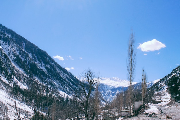 Malam JabbaとKalam Swatの風景風景