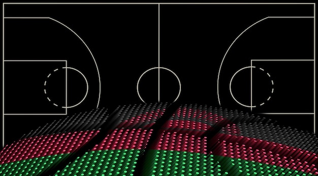 Malawi Basketball court background Basketball Ball