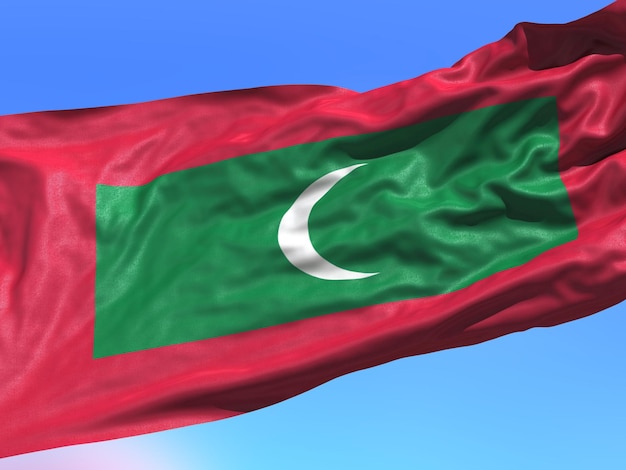 Maldives of flag