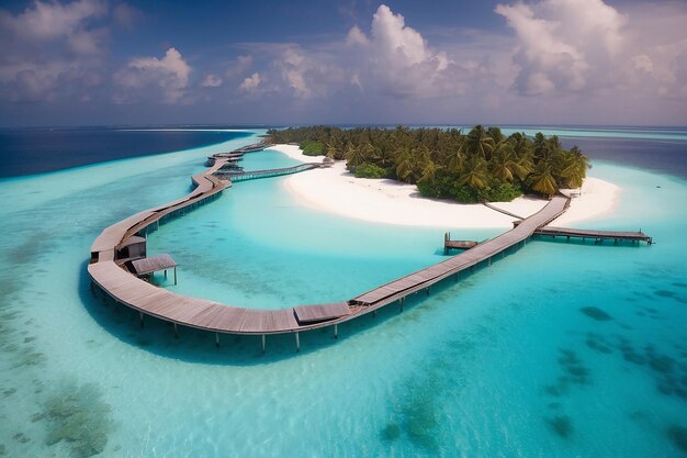 Maldives island