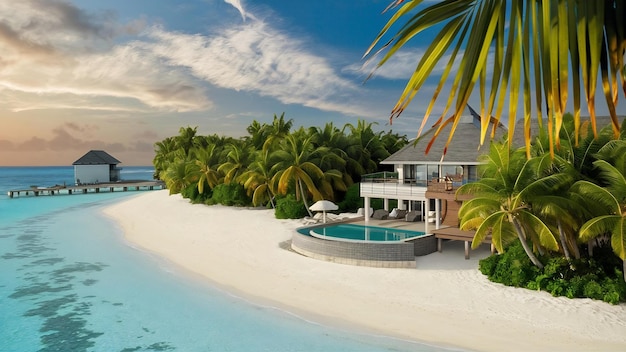 Maldives island