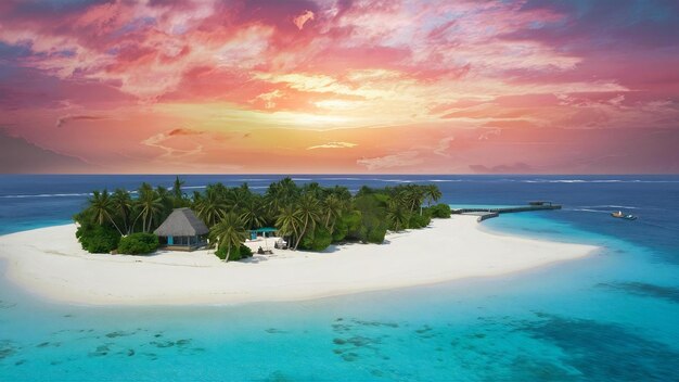 Maldives island