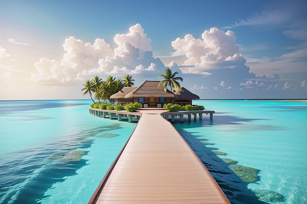 Maldives island