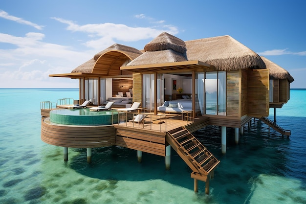 Maldivian overwater bungalow a luxury overwater retreat