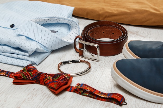 Male clothes and accessories