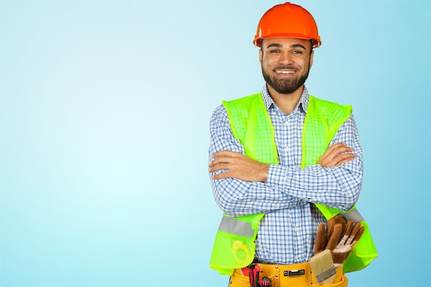 Male construction worker