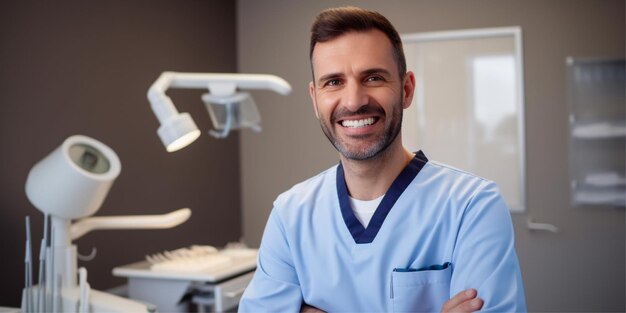 사진 덴탈케어의 남자 치과의사