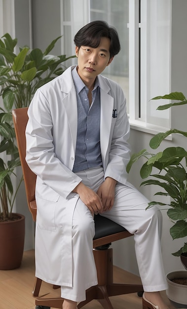 A male doctor Photo Ai Generated