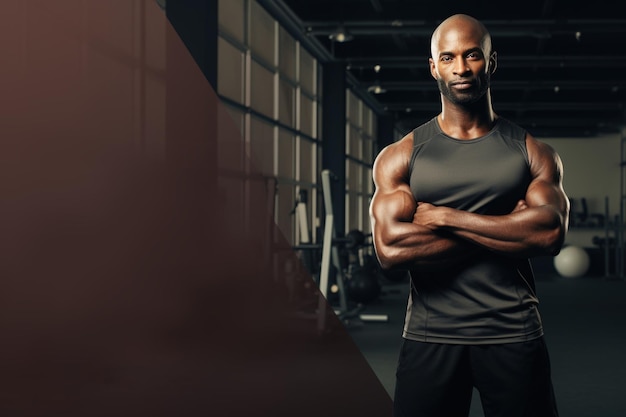 Male Fitness Trainer Background