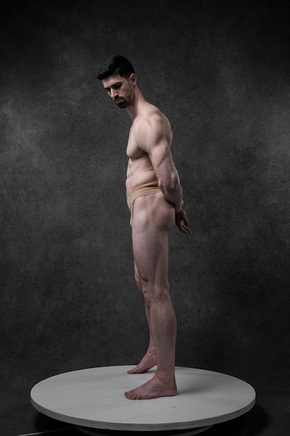 Male hand flexible body builder