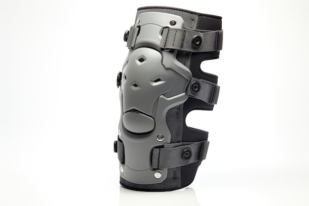 Male Knee Brace On White Background