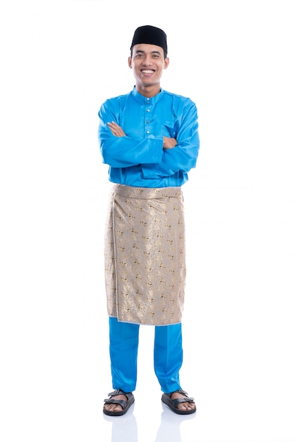 Male malaysia with satin clothes