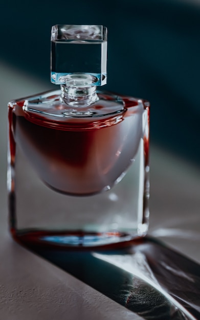Male perfume scent in luxe bottle at night perfumery as luxury beauty and cosmetic product