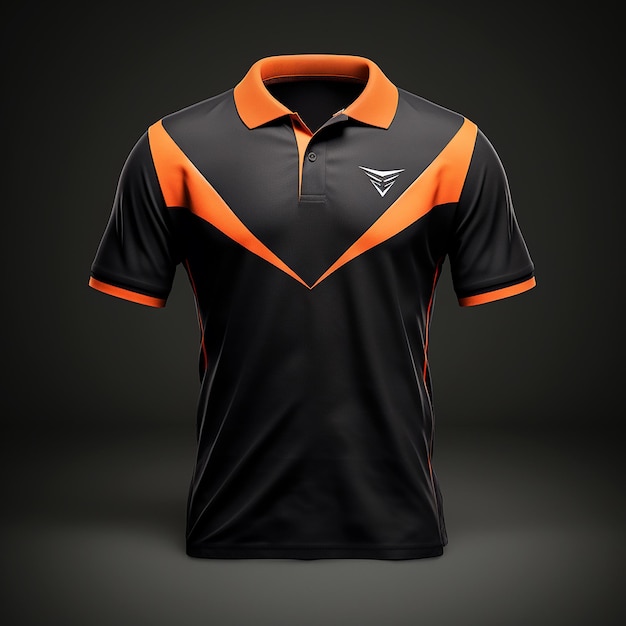 Male polo shirt mockup