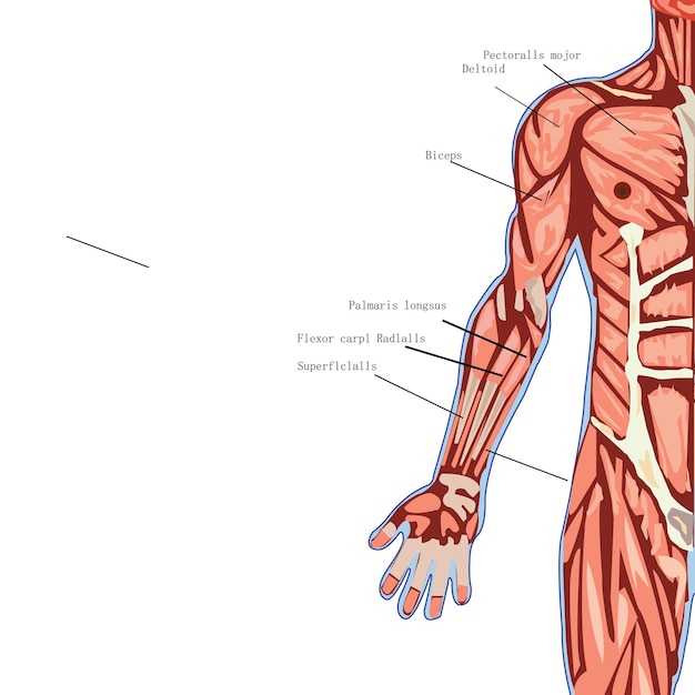 Photo male skeleton anatomy 3d render