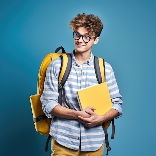 Male student hd 8k wallpaper stock photographic image