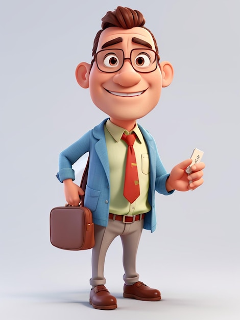 Male teacher Character