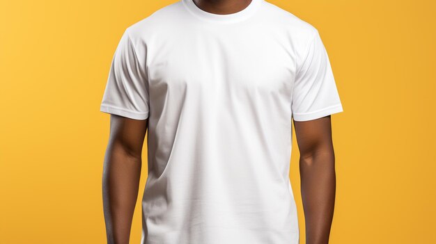 male tshirt mockup