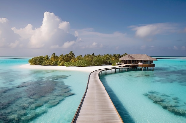 Malediven eiland
