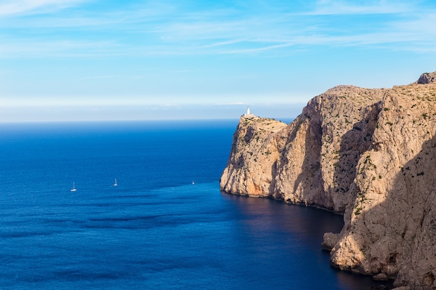 Mallorca Formentor Kaapvuurtoren in Mallorca