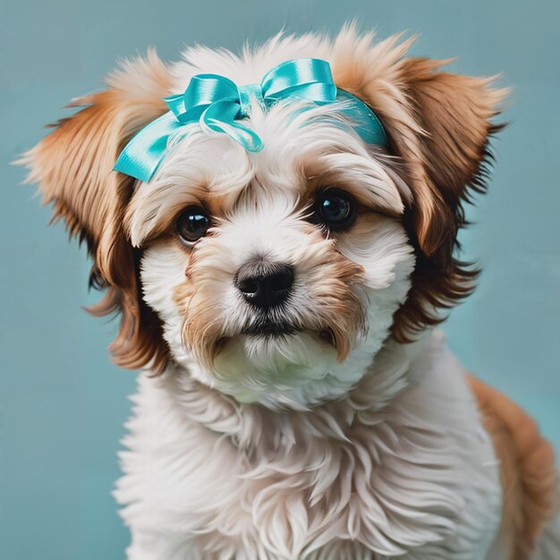 Maltipoo portrait