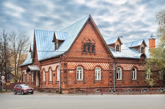 Maltsovsky woongebouw Historisch en kunstmuseum Gogol straat GusKhrustalny