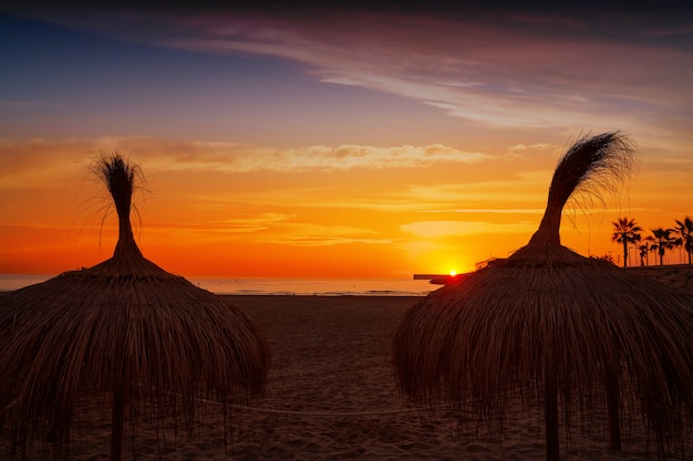 Malvarrosa beach Valencia also las Arenas